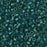 Miyuki Delica Seed Beads, 11/0 Size, #788 Dyed Matte Transparent Blue Zircon (2.5" Tube)