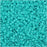 Miyuki Delica Seed Beads, 11/0 Size, #793 Matte Opaque Turquoise Dyed (2.5" Tube)