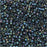 Miyuki Delica Seed Beads, 11/0 Size, #871 Matte Opaque Gray AB (2.5" Tube)