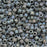 Miyuki Delica Seed Beads, 11/0 Size, Opaque Lt Grey Matte AB DB882 (2.5" Tube)