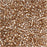 Miyuki Delica Seed Beads, 11/0 Size, Sparkling Lined Lt. Bronze DB907 (2.5" Tube)