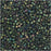 Miyuki Delica Seed Beads, 11/0 Size, #327 Matte Metallic Teal Iris (2.5" Tube)