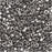 Miyuki Delica Seed Beads, 10/0 Size, Steel Metallic DBM0021 (7.2 Grams)