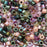 Miyuki Delica Seed Beads, 10/0 Size, Mix Lavender Garden Pink Green (7.2 Grams)