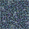 Toho Demi Round Seed Beads, Thin 11/0 (2.2mm), 7.8 Grams, #206 Gold Lustered Hydrangea