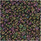 Toho Demi Round Seed Beads, Thin 11/0 (2.2mm) Size, 7.8 Grams, #509 Higher Metallic Purple/Green Iris
