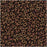 Toho Demi Round Seed Beads, Thin 11/0 (2.2mm) Size, 7.8 Grams, #618 Opaque Pastel Frosted Mudbrick