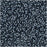 Toho Demi Round Seed Beads, Thin 11/0 (2.2mm) Size, 7.8 Grams, #81 Metallic Hematite