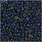 Toho Demi Round Seed Beads, Thin 11/0 (2.2mm) Size, 7.8 Grams, #82 Metallic Nebula