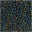 Toho Demi Round Seed Beads, Thin 11/0 (2.2mm) Size, 7.8 Grams, #84 Metallic Iris Green/Brown