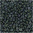 Toho Demi Round Seed Beads, Thin 11/0 (2.2mm) Size, 7.8 Grams, #89 Metallic Moss