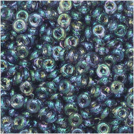 Toho Demi Round Seed Beads, Thin 8/0 (3mm) Size, #206 Gold Lustered Hydrangea (7.4 Grams)