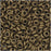 Toho Demi Round Seed Beads, Thin 8/0 (3mm) Size, 7.4 Grams, #221F Frosted Bronze