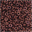Toho Demi Round Seed Beads, Thin 8/0 (3mm) Size, 7.4 Grams, #222 Dark Bronze