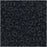 Toho Demi Round Seed Beads, Thin 8/0 (3mm) Size, #49F Opaque Frosted Jet (7.4 Grams)