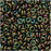 Toho Demi Round Seed Beads, Thin 8/0 (3mm), 7.4 Grams, #508 Higher Metallic Iris Olivine