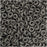 Toho Demi Round Seed Beads, Thin 8/0 (3mm), 7.4 Grams, #566 Metallic Silver Frosted Antique Silver