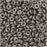 Toho Demi Round Seed Beads, Thin 8/0 (3mm) Size, #711 Nickel (7.4 Grams)