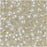Toho Demi Round Seed Beads, Thin 8/0 (3mm), 7.4g, #PF21F PermaFinish Frosted Silver Lined Crystal