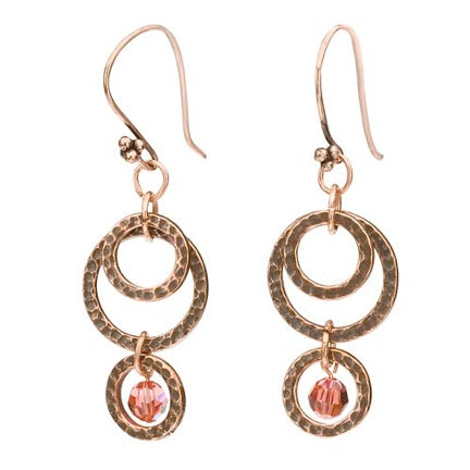 Retired - Copper Hoop Earrings
