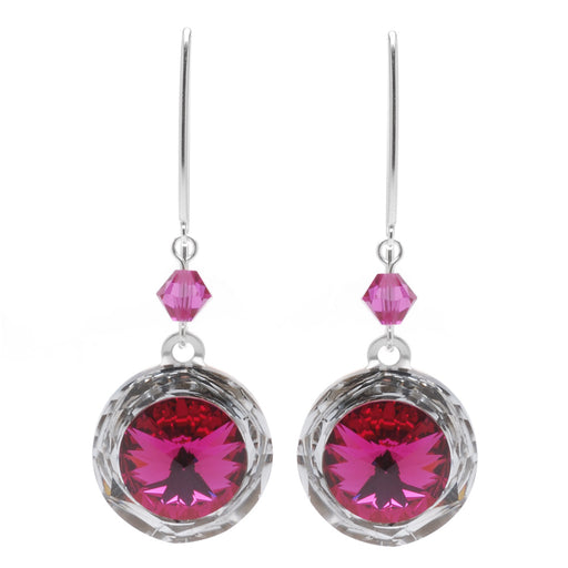 Retired - Cosmic Diva Earrings in Atomic Cherry