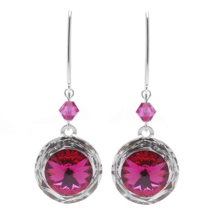 Retired - Cosmic Diva Earrings in Atomic Cherry