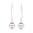 Retired - Anna Earrings in White Pearl