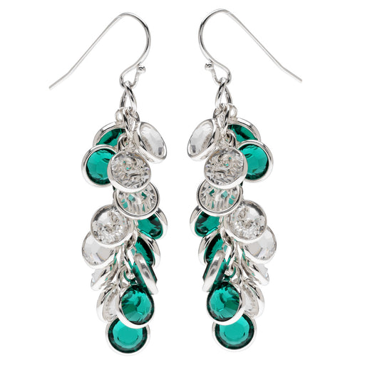 Retired - Emerald Spirals Earrings