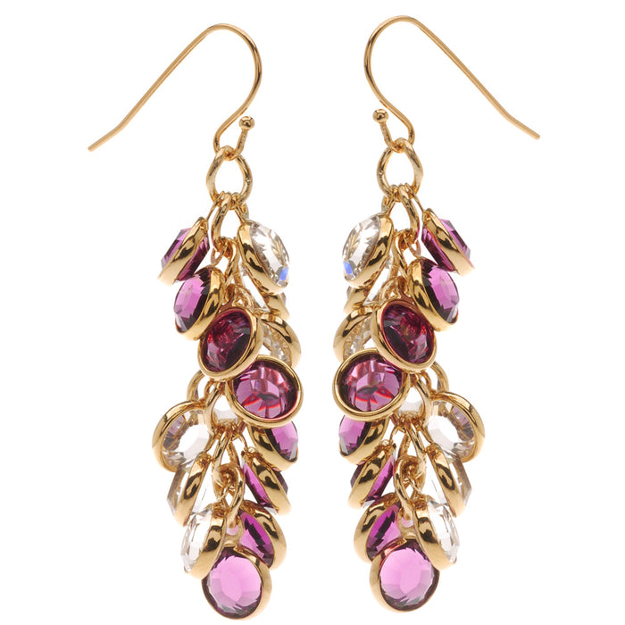 Retired - Amethyst Spirals Earrings