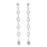 Retired - Much Ado Earrings in Down the Aisle