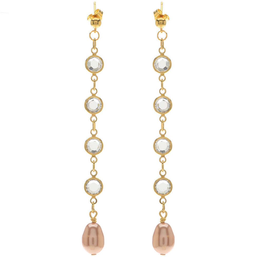 Retired - Much Ado Earrings in Rose Bouquet