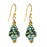 Retired - Ceramic Christmas Tree Earrings