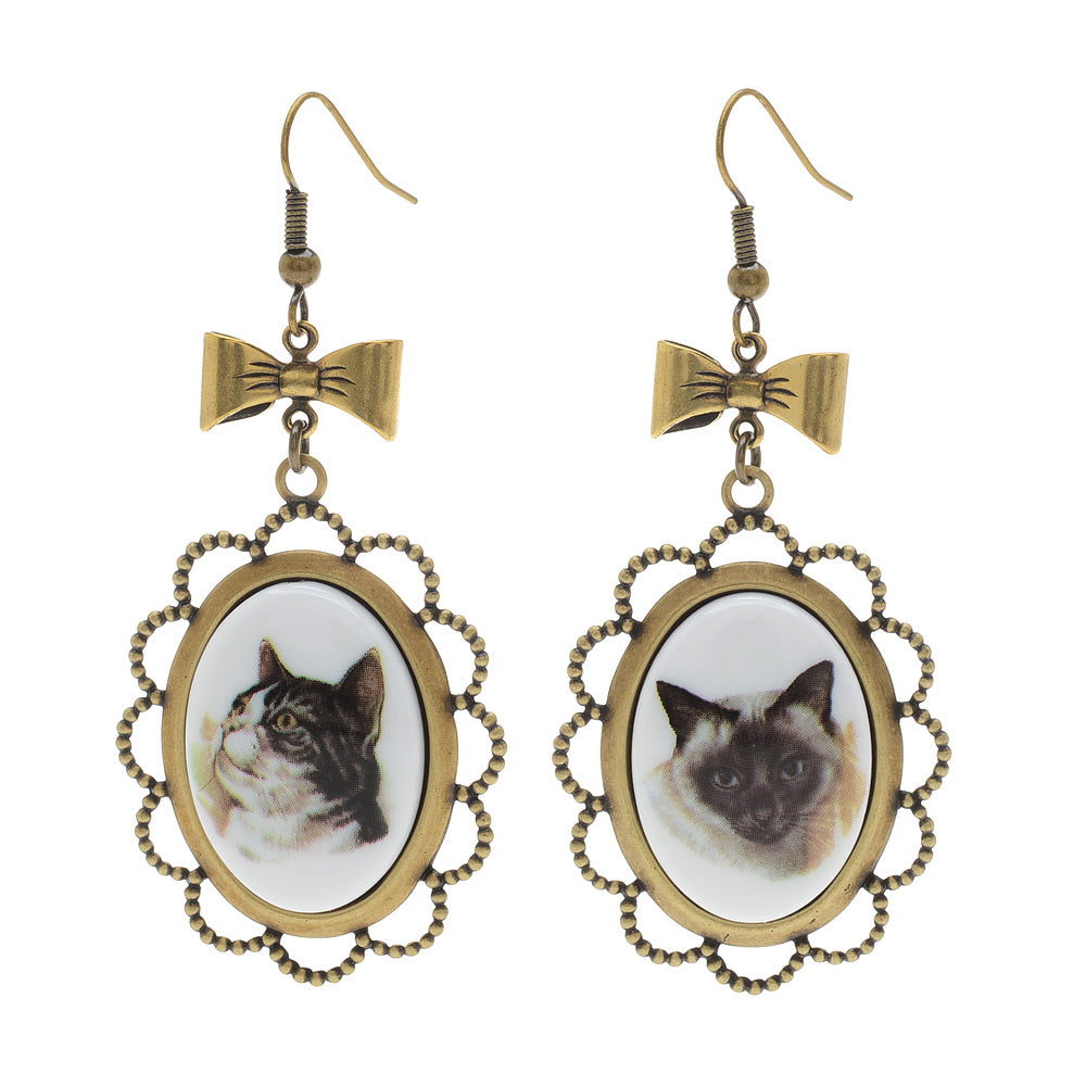 Retired - Fanceh Kitteh Earrings