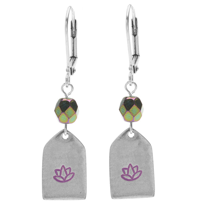 Retired - Lovely Lotus Earrings