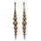 Retired - Brass In Pocket Earrings