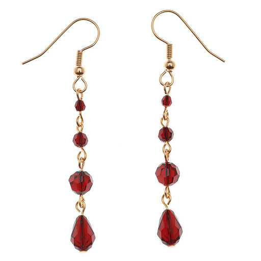 Drops of Blood Earrings