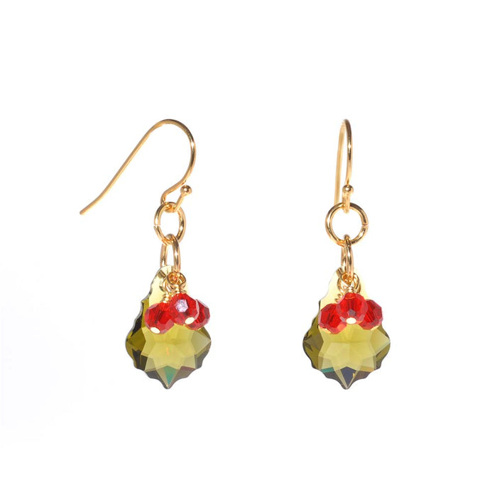 Retired - Holly Berry Earrings