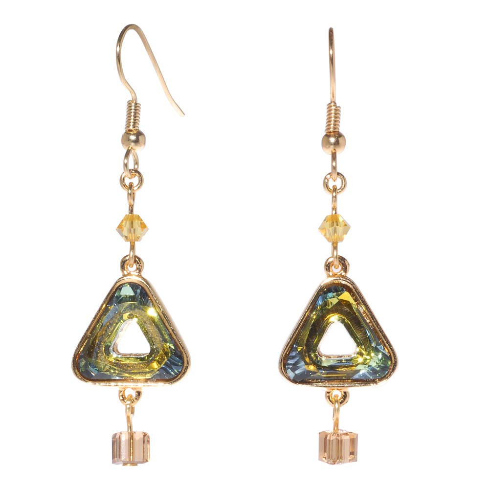 Retired - Cosmic Christmas Tree Earrings