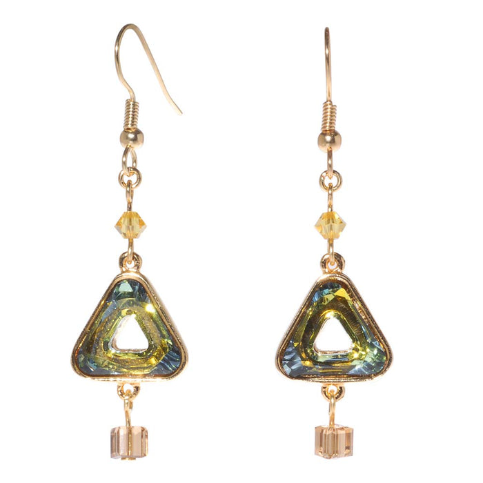 Retired - Cosmic Christmas Tree Earrings