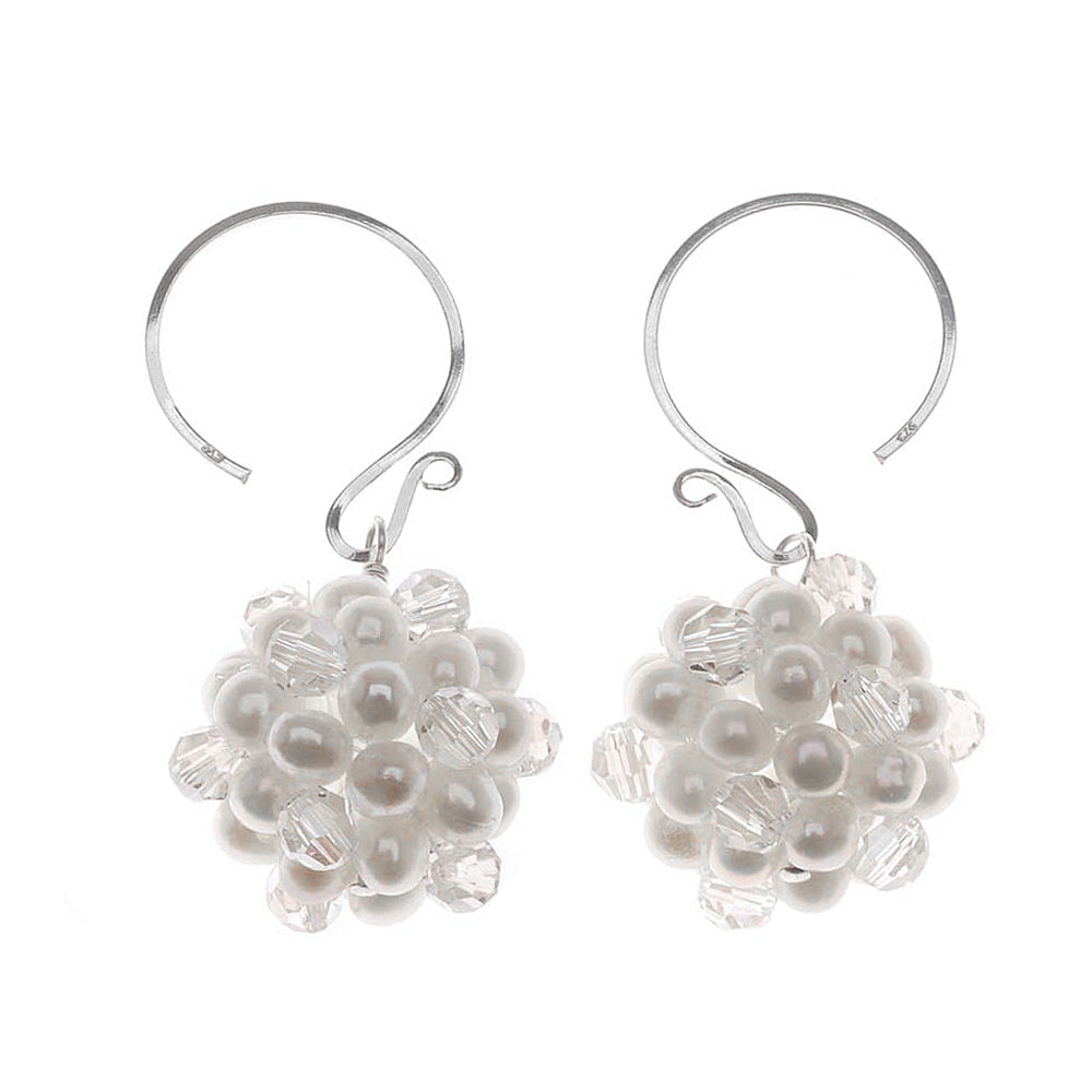 Retired - Snowball Earrings