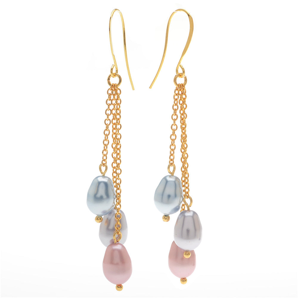 Retired - Easter Egg Pearl Earrings