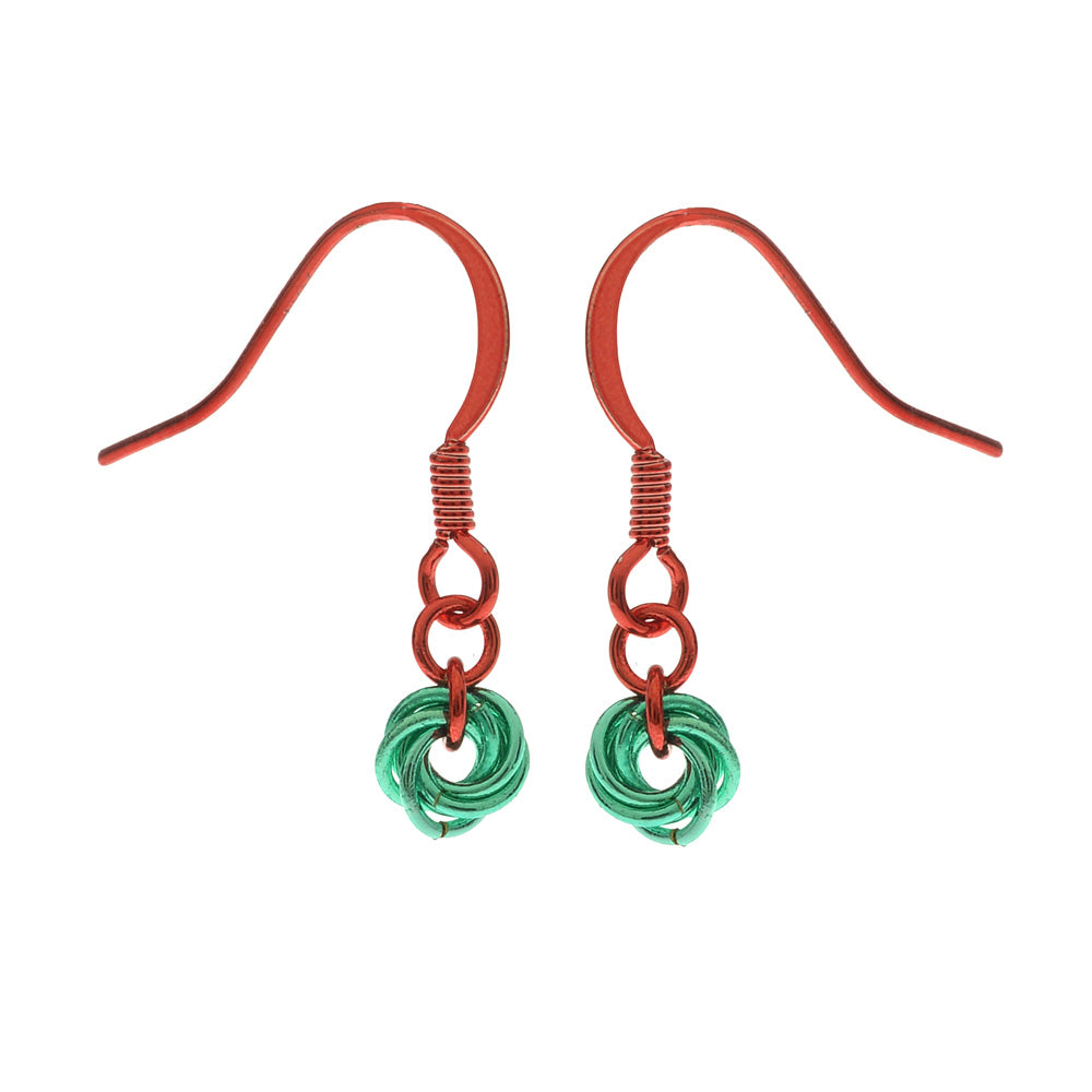 Retired - Tiny Wreath Earrings