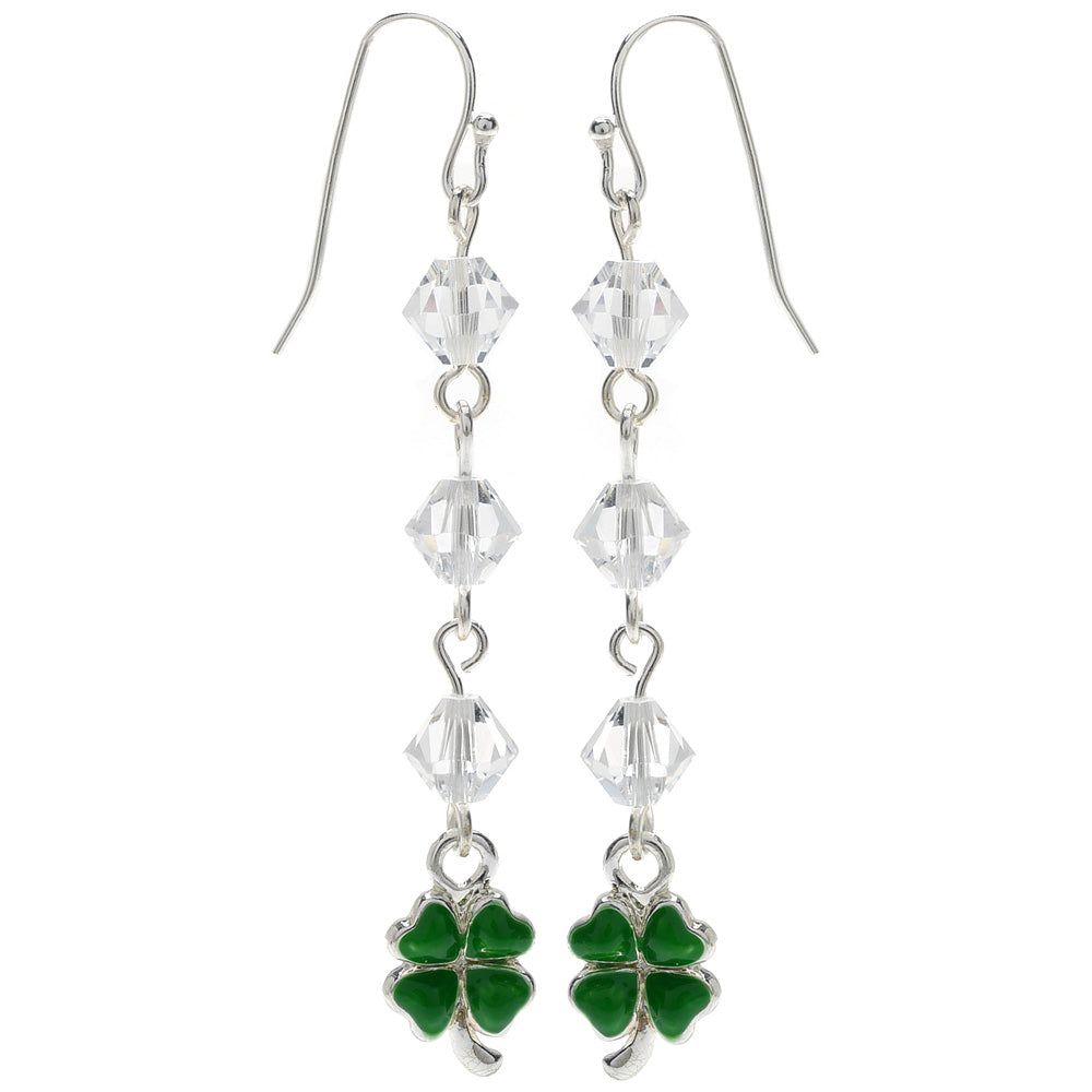 Retired - Shamrock Sparkler Earrings