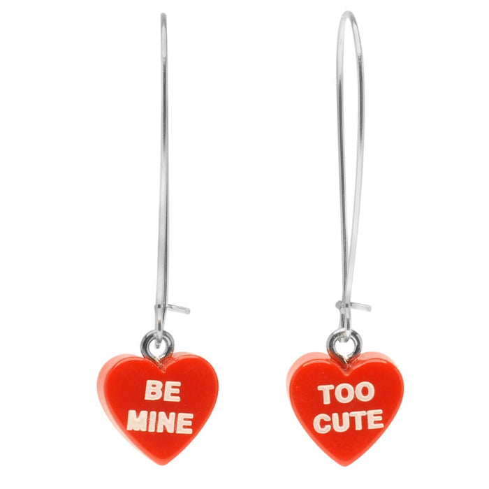 Retired - Conversation Heart Earrings