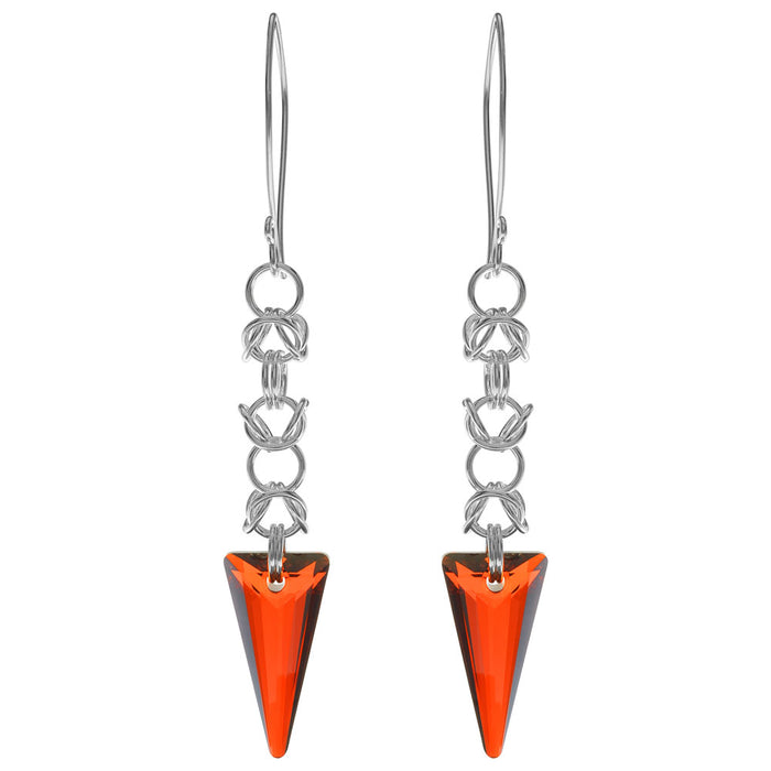 Retired - Byzantine Spike Earrings
