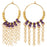 Retired - Double Take Earrings in Bordeaux