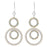 Jasmine Earrings in White