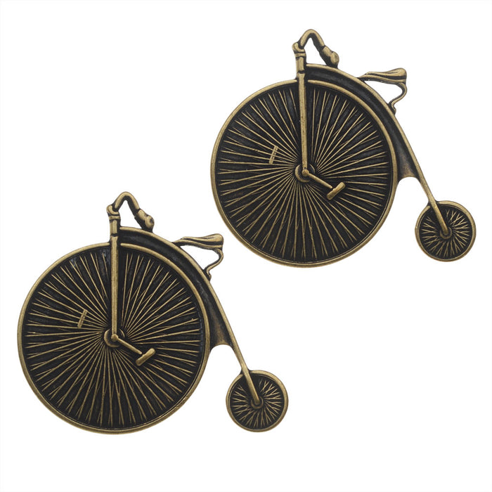 Retired - Penny Farthing Bicycle Earrings