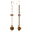 Retired - Copper Yin Yang Earrings