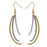 Retired - Swinging Crescents Earrings in Metallics